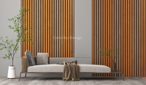 Furnier-Oberfläche HAUSTIER-Akustikplatten-Holzplatten für Wände