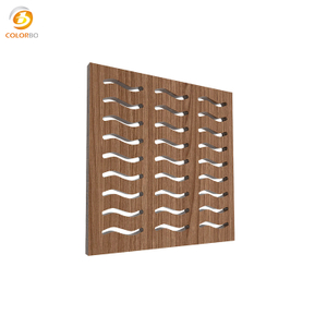 Moderne Büromöbel Akustik Holz Wandpaneel